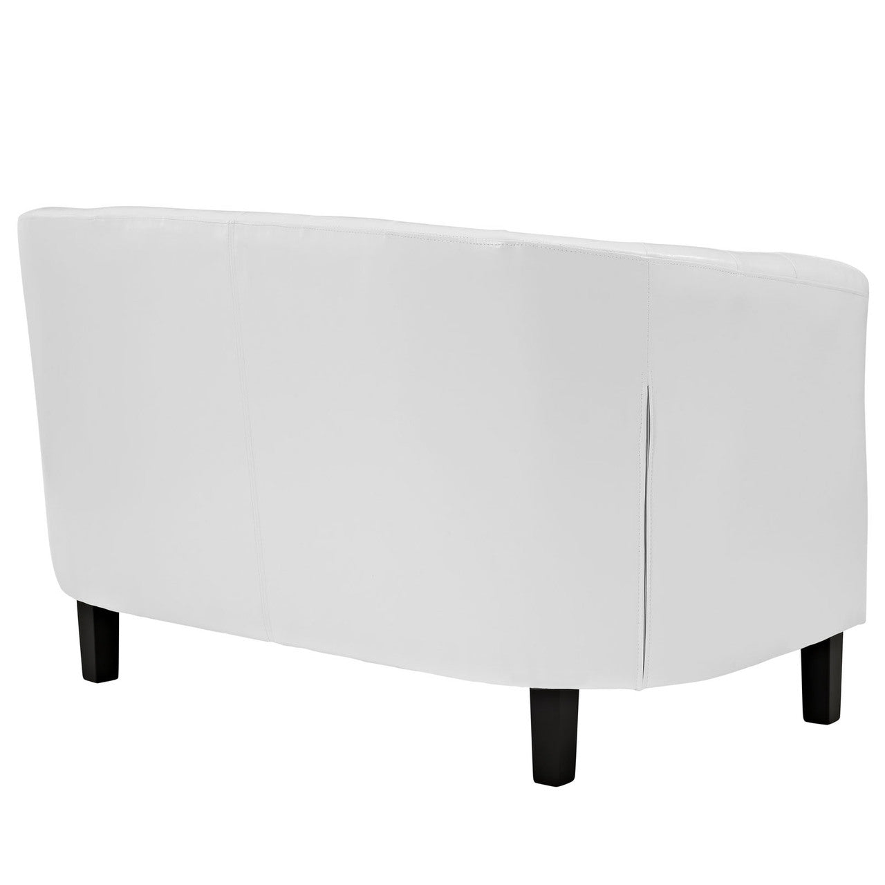 Prospect Two-Seater Loveseat in White