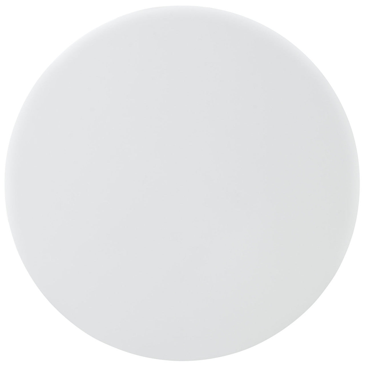 Track Circular Dining Table in White EEI-1055-WHI