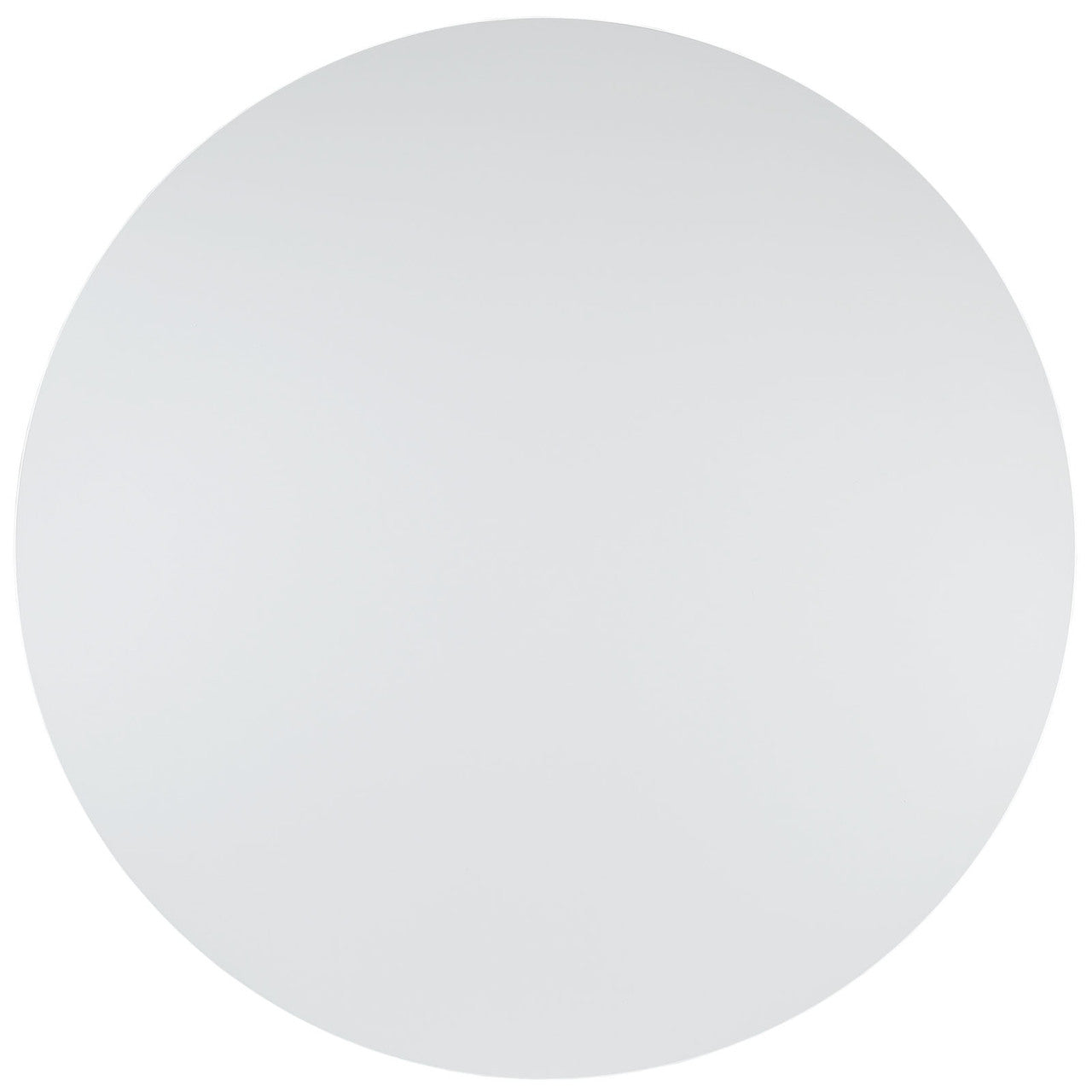 Canvas Dining Table in White