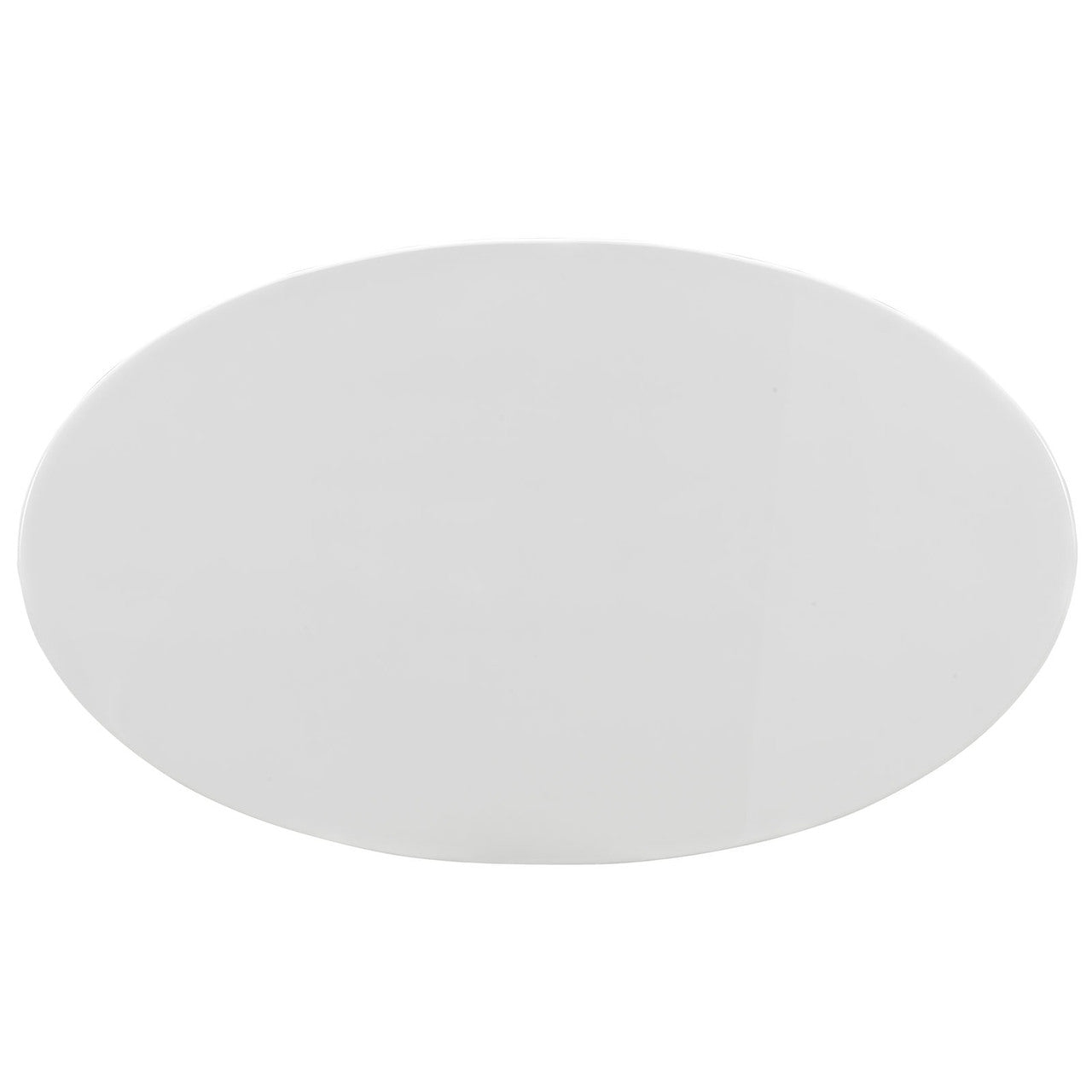 Lippa 60" Oval-Shaped Dining Table in White