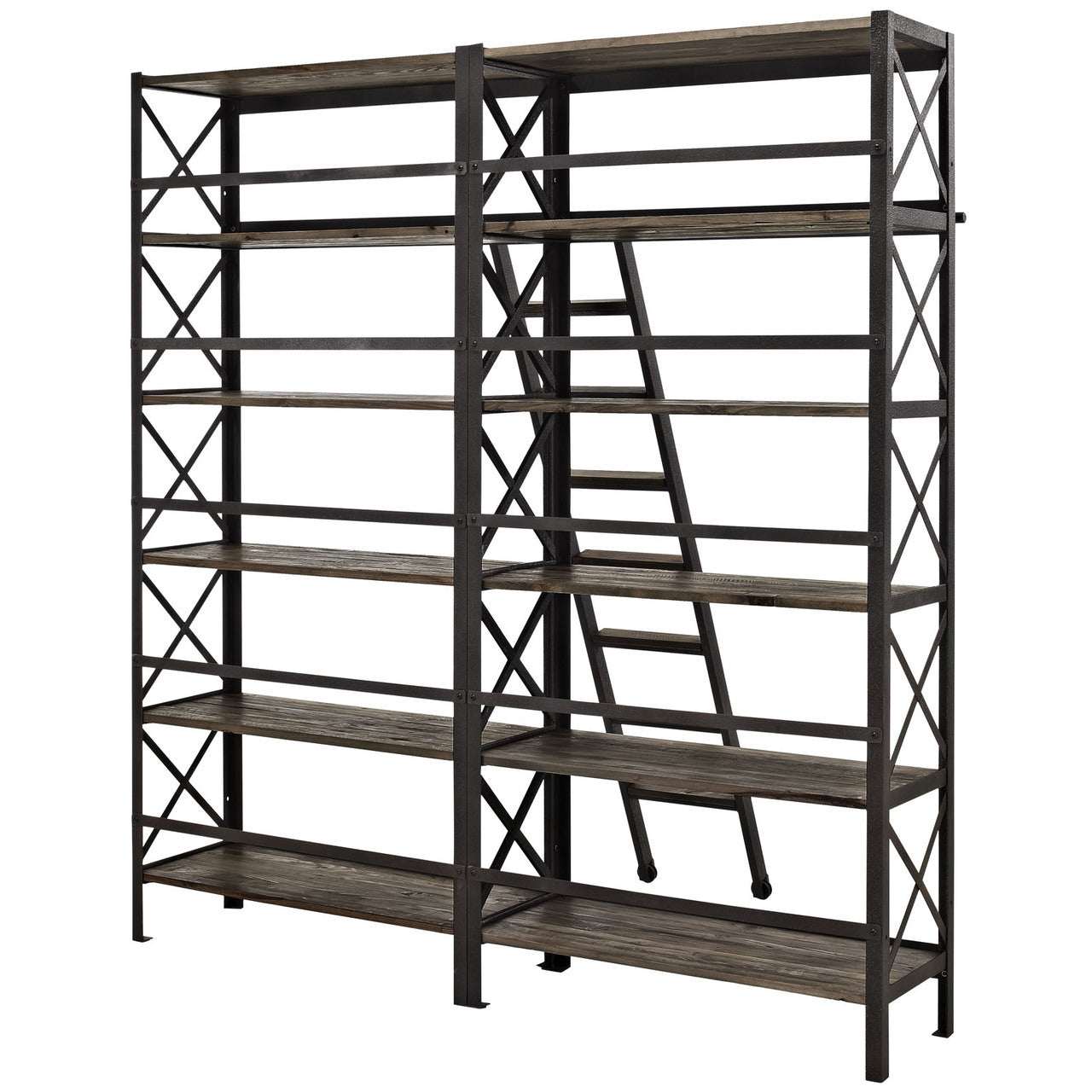 Headway Wood Stand in Brown