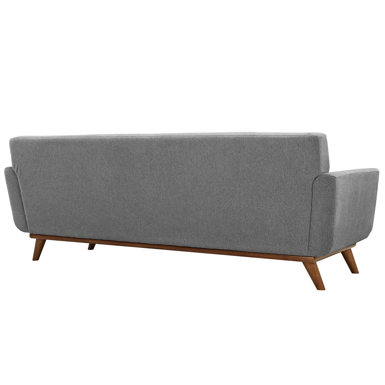 Engage Armchair and Sofa Set of 2, Grey Fabric