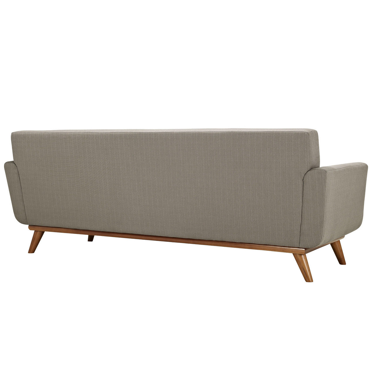 Engage Loveseat and Sofa Set of 2, Granite Grey Fabric