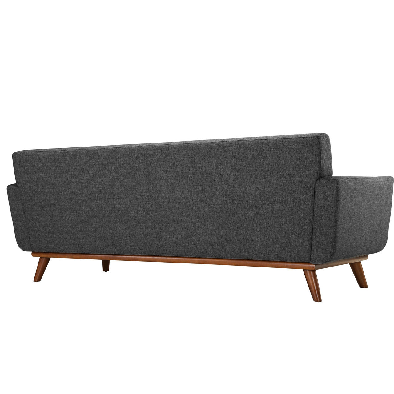 Engage Sofa Loveseat and Armchair Set of 3 in Gray