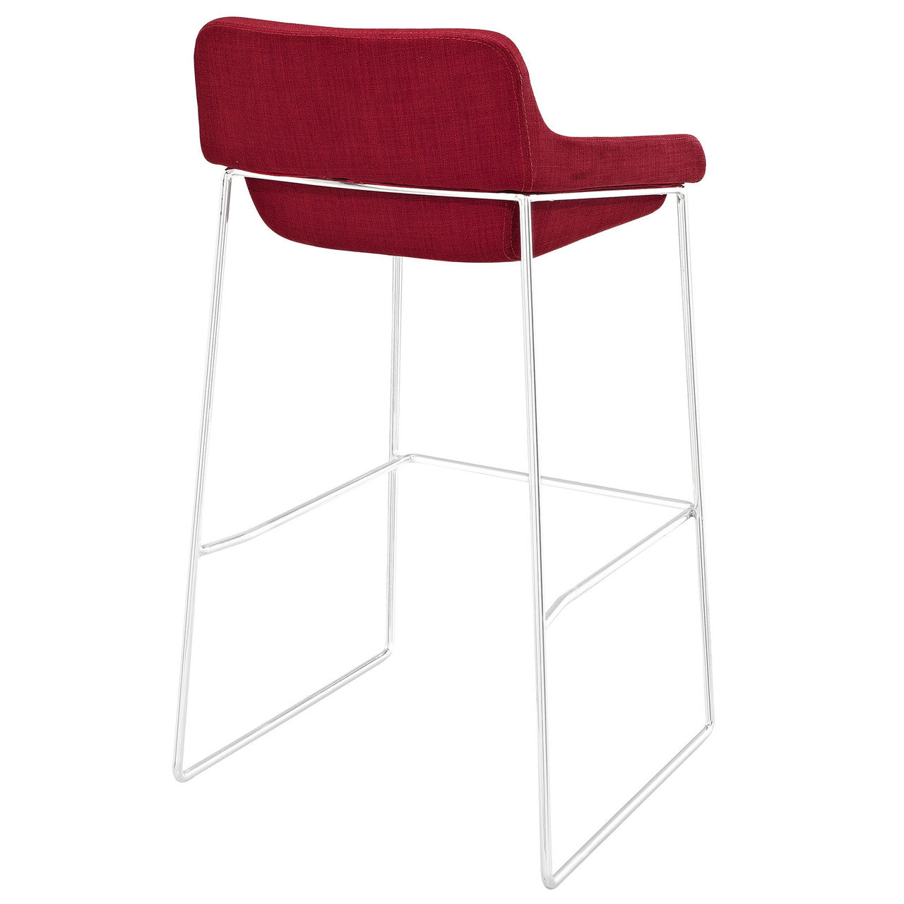 Garner Bar Stool Set of 4 in Red