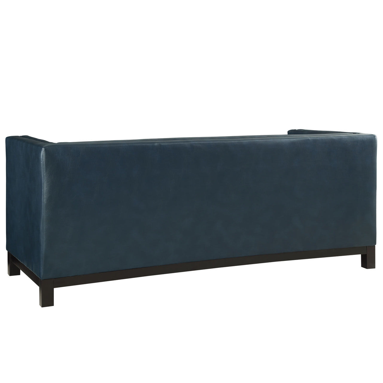 Imperial Sofa, Blue Leather