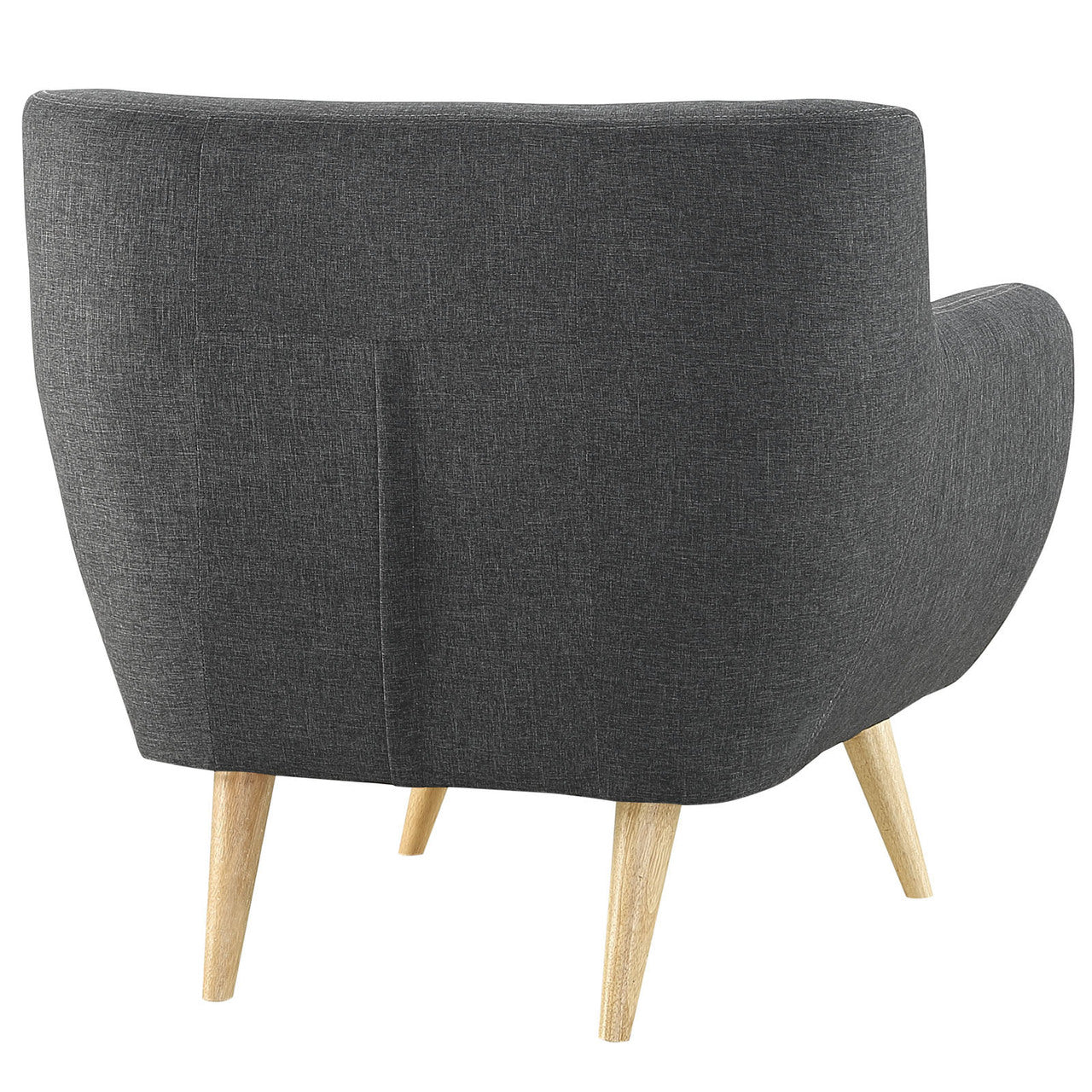 Remark Armchair, Grey Fabric