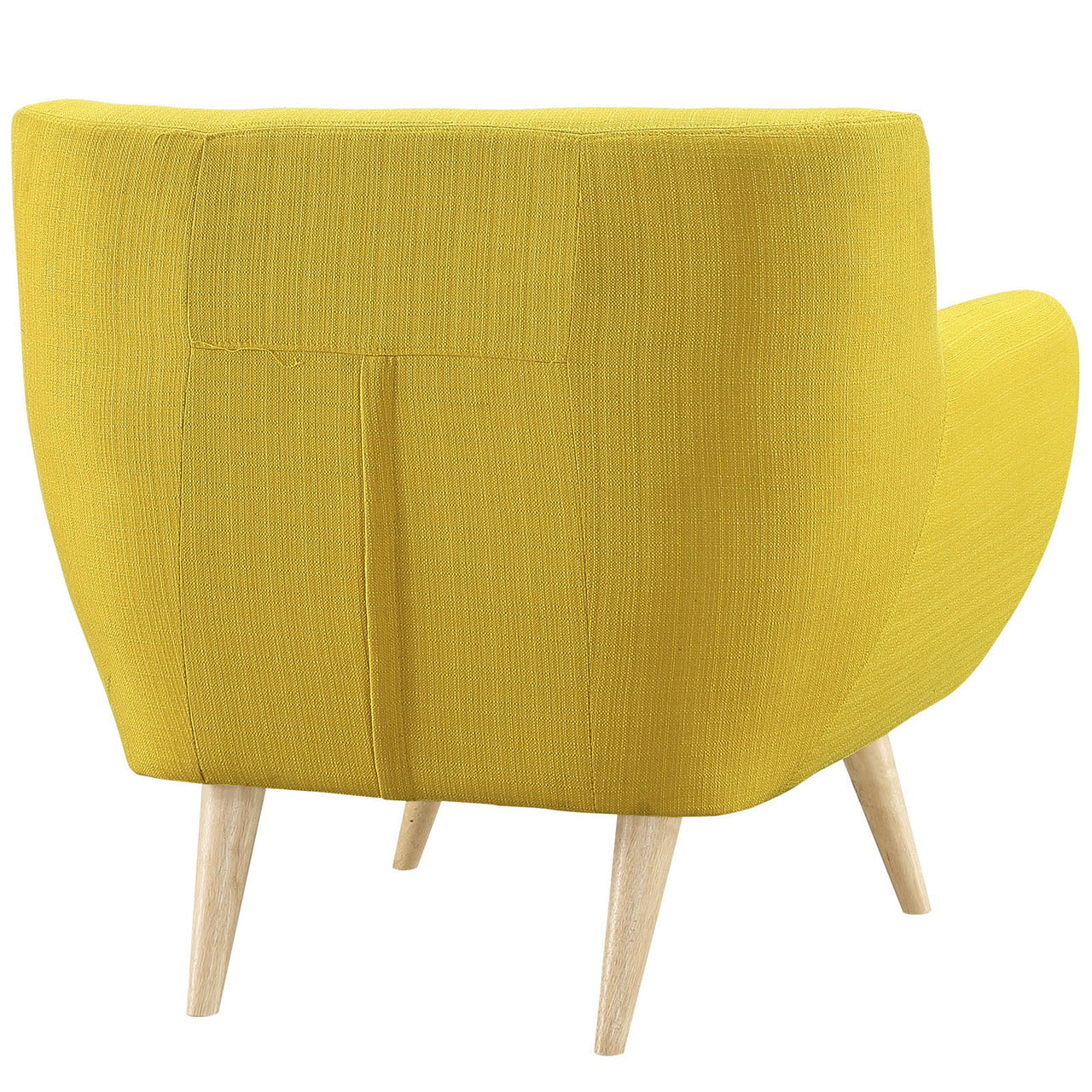 Remark Armchair, Yellow Fabric