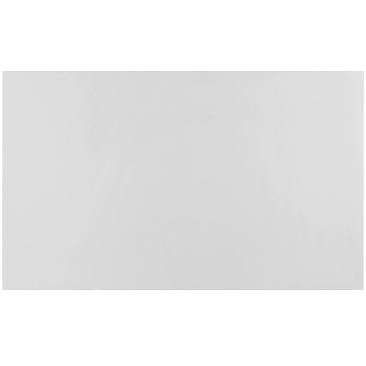 Lippa 60Inches Rectangle Dining Table, White, Metal