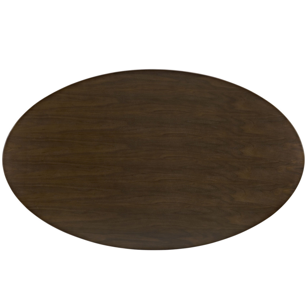 Lippa 78" Wood Dining Table, Brown Steel Wood