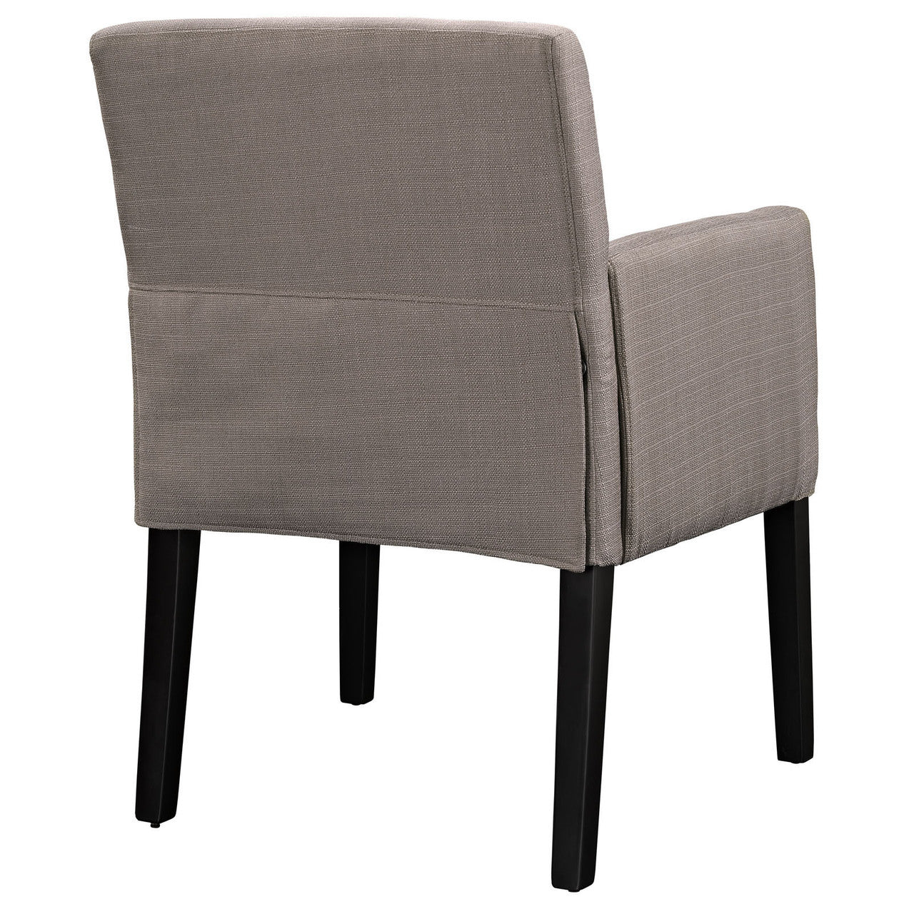Chloe Armchair Set of 4, Grey Fabric