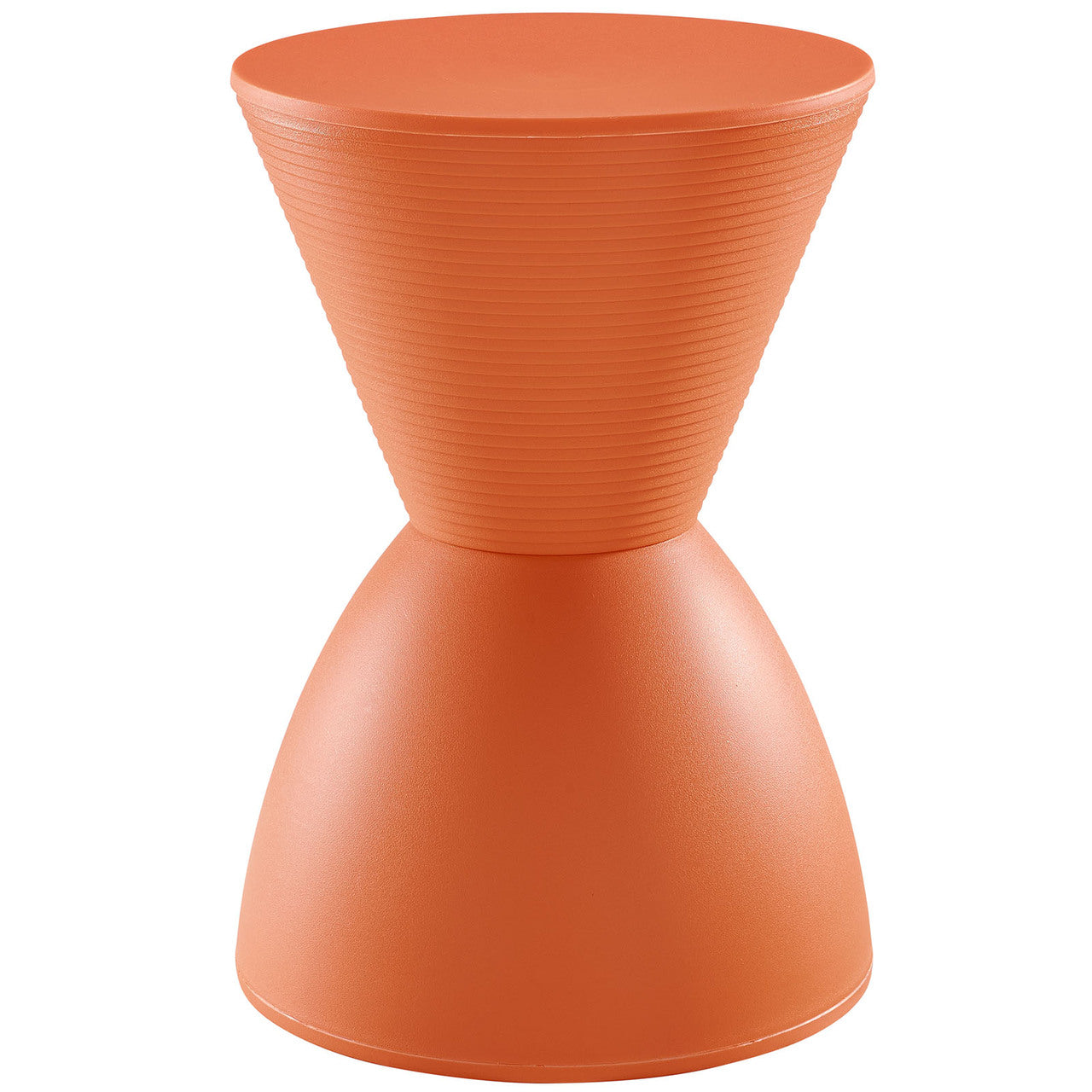 Haste Stool, Orange, Plastic