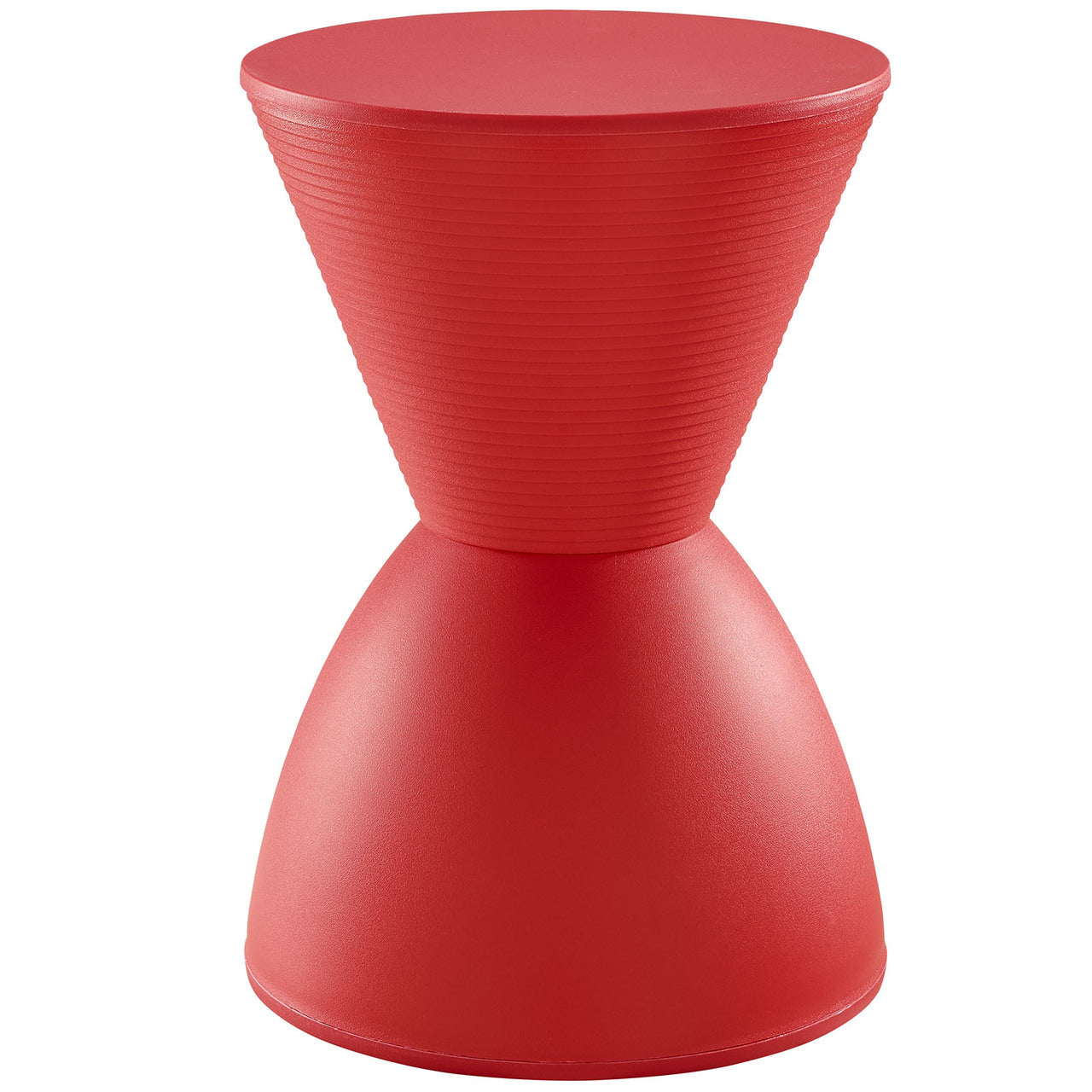 Haste Stool, Red, Plastic