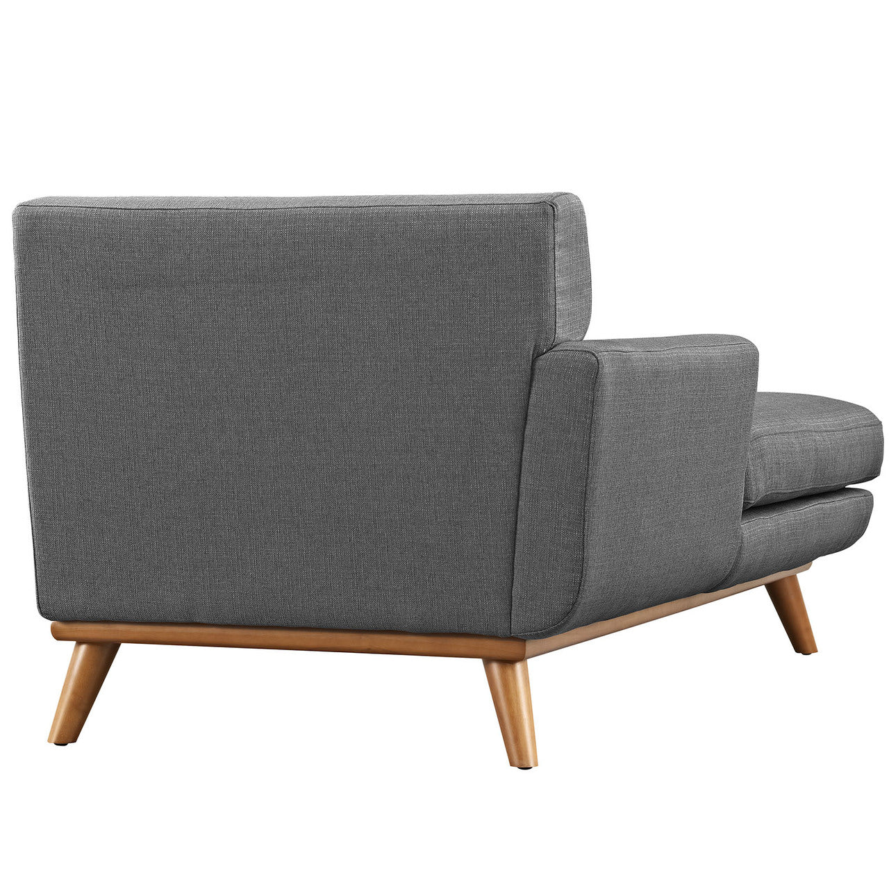 Engage Left-Arm Chaise , Grey, Fabric