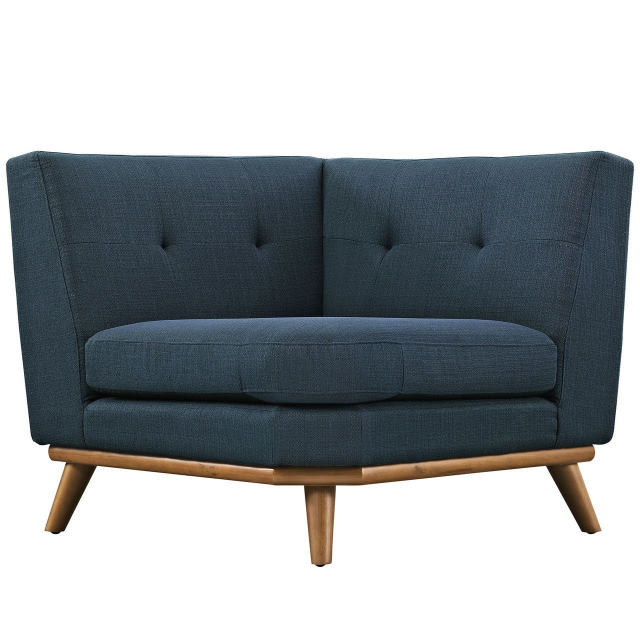 Engage Corner Sofa , Navy, Fabric