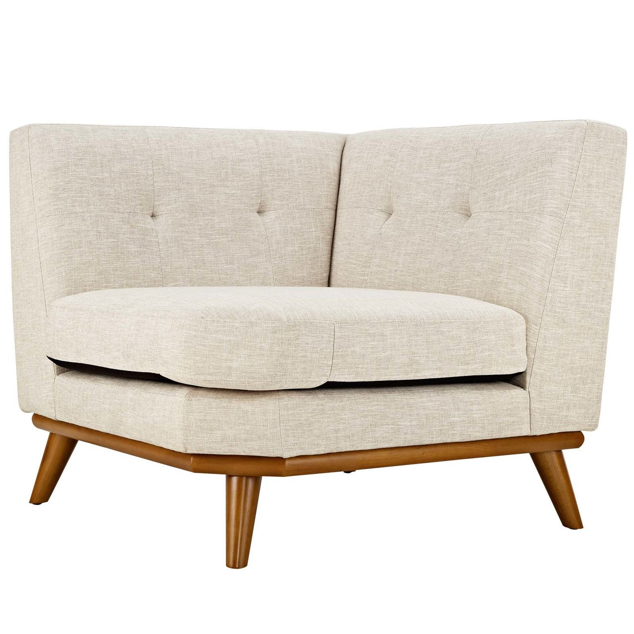 Engage Corner Sofa, Fabric, Beige 13318