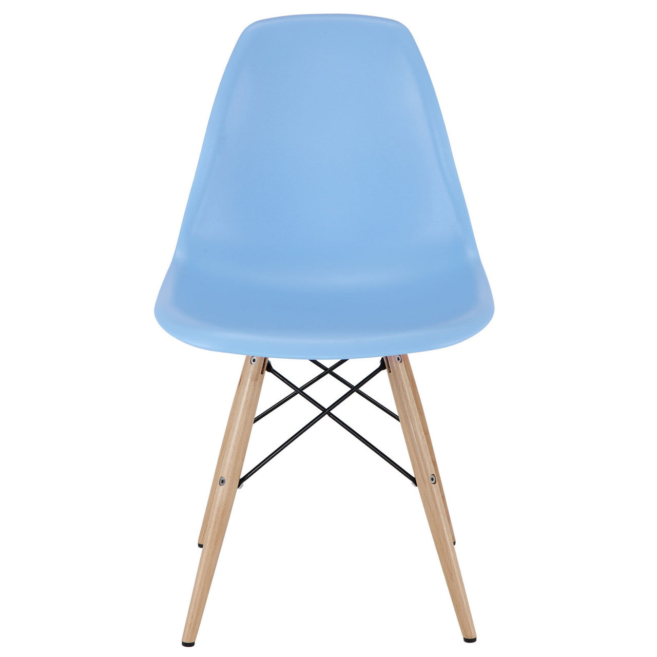 Pyramid Dining Side Chair in Light Blue