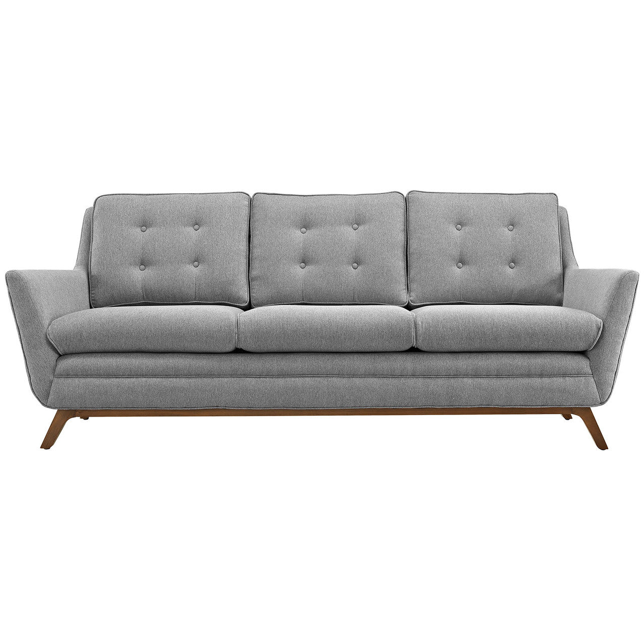 Beguile Fabric Sofa , Fabric, Grey