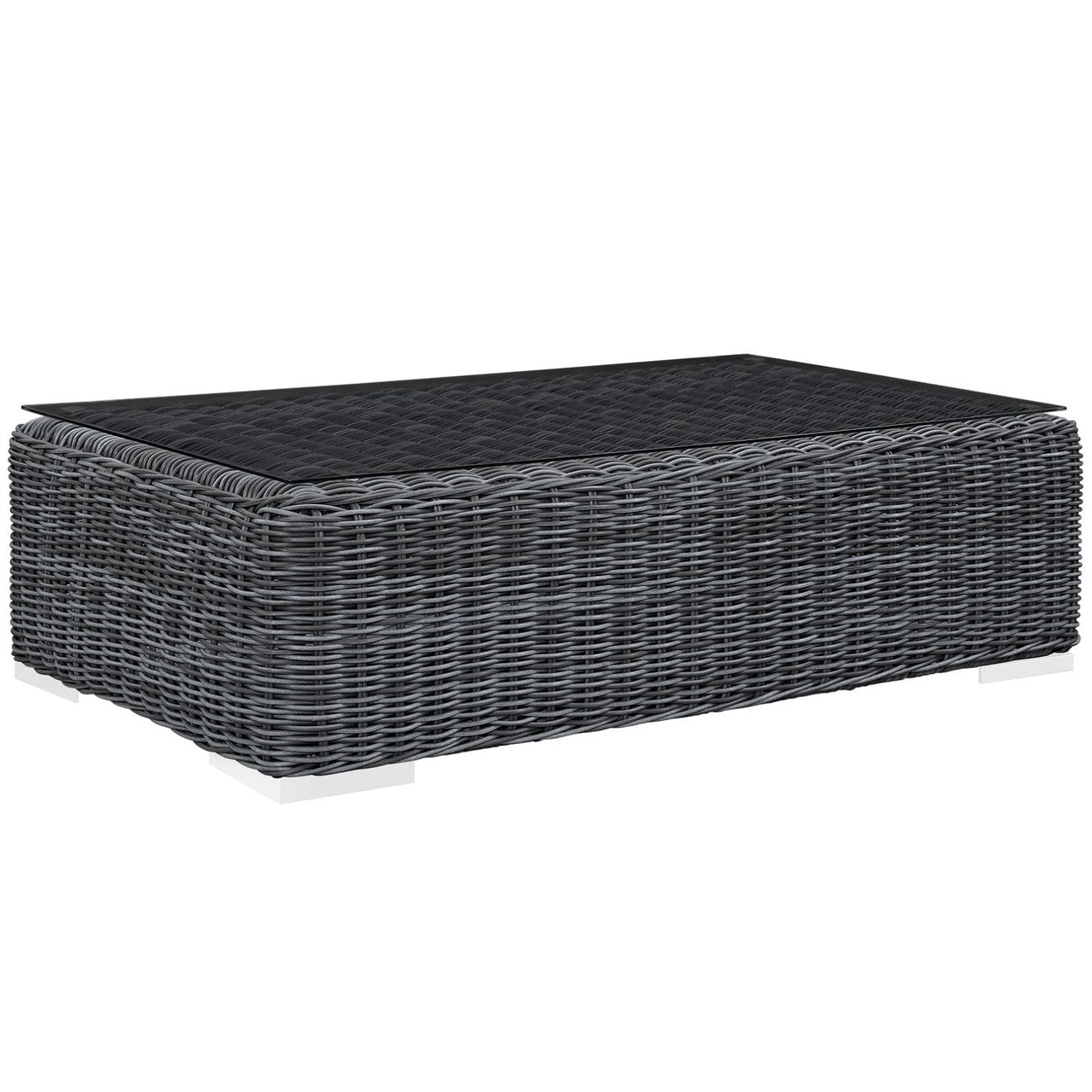 Summon Sectional Sofa Set, Beige, Rattan 9861