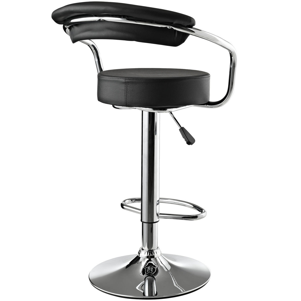 Diner Bar Stool in Black