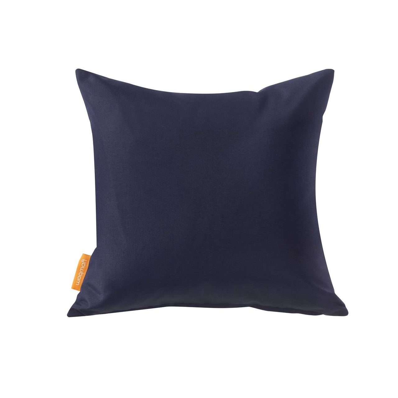 Convene Two Piece Outdoor Patio Pillow Set, Fabric, Navy Blue 13461