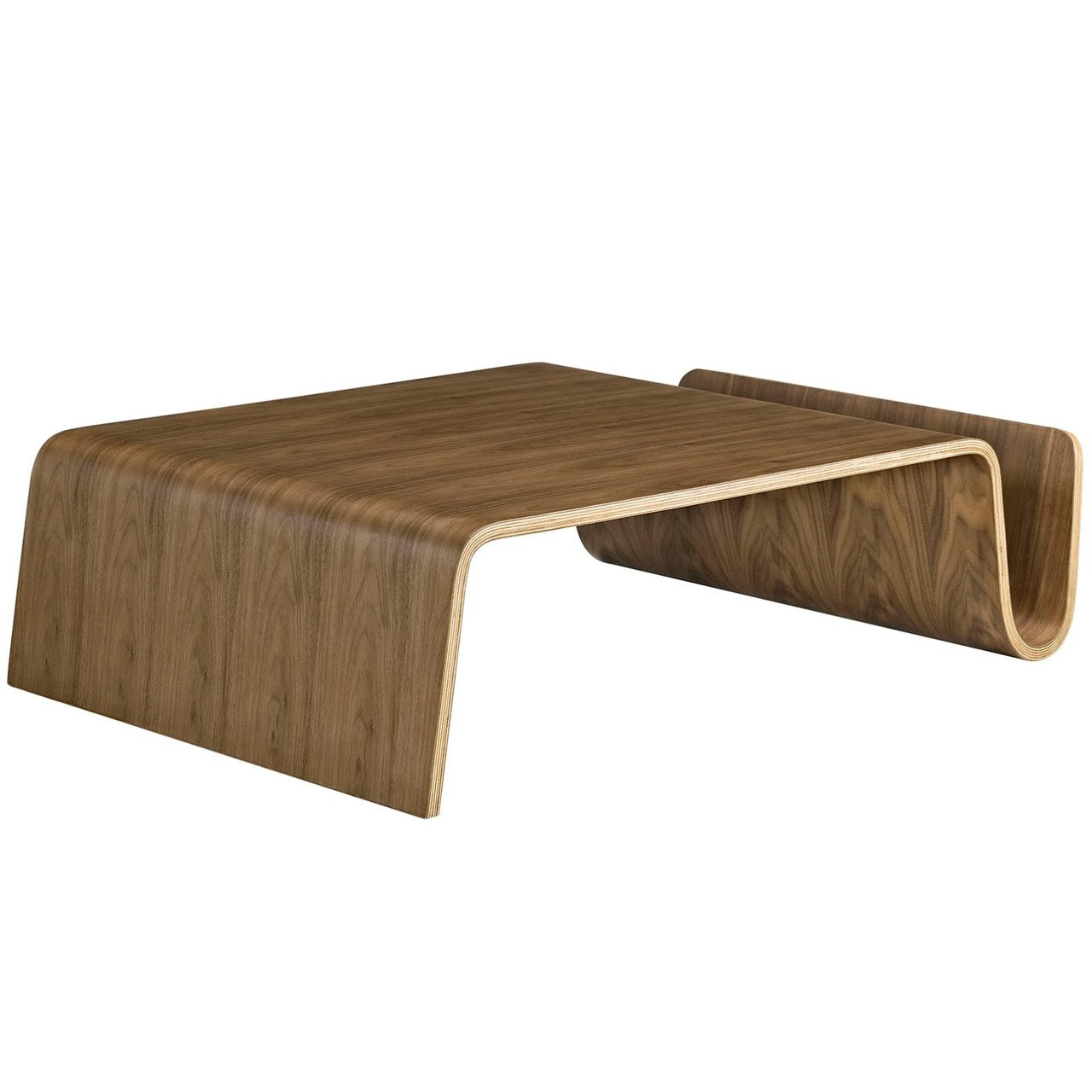 Polaris Wood Coffee Table, Brown, Wood 10163