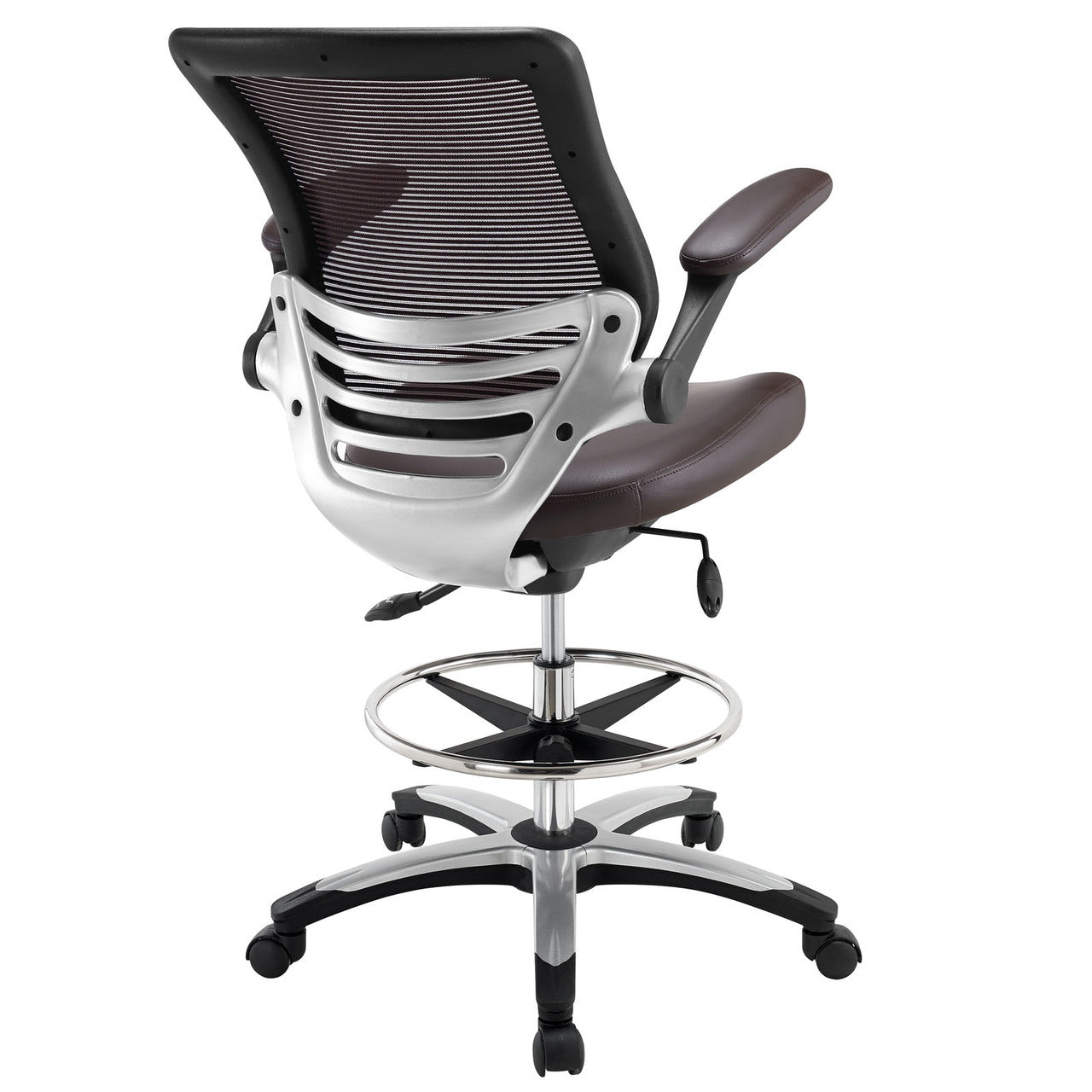Edge Drafting Chair in Brown