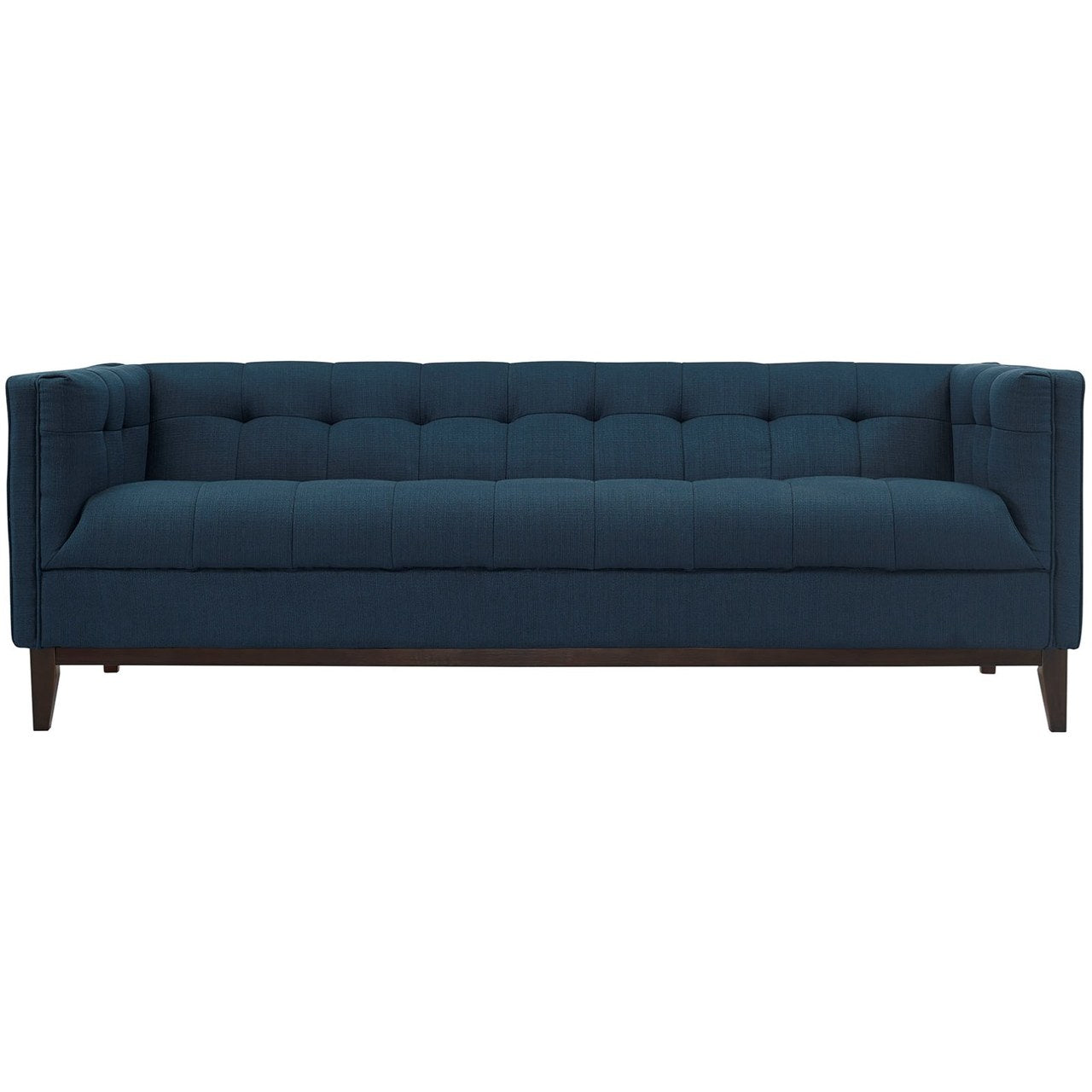 Serve Upholstered Sofa, Navy, Fabric 10258