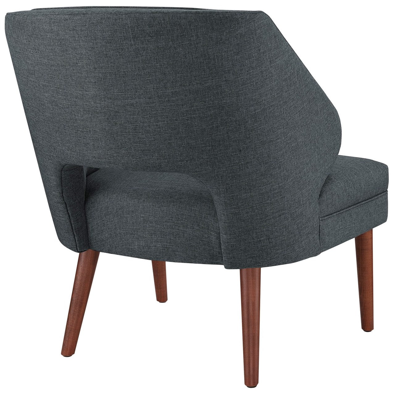 Dock Upholstered Fabric Armchair, Grey, Fabric 10334