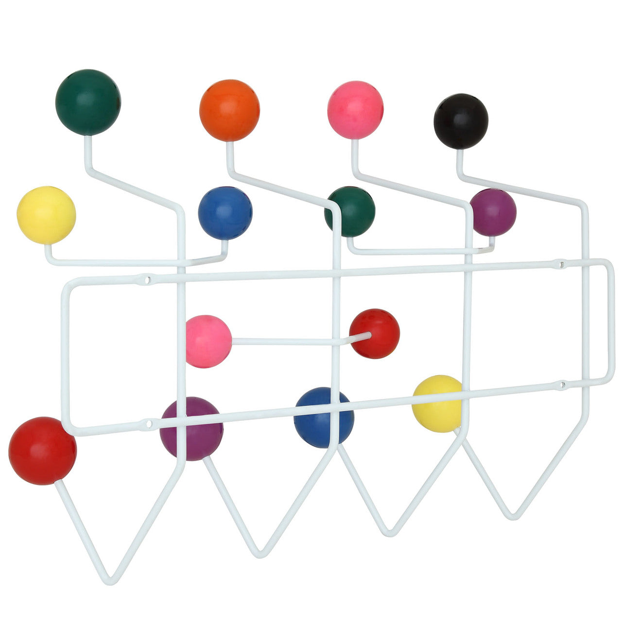 Gumball Coat Rack in MultiColored