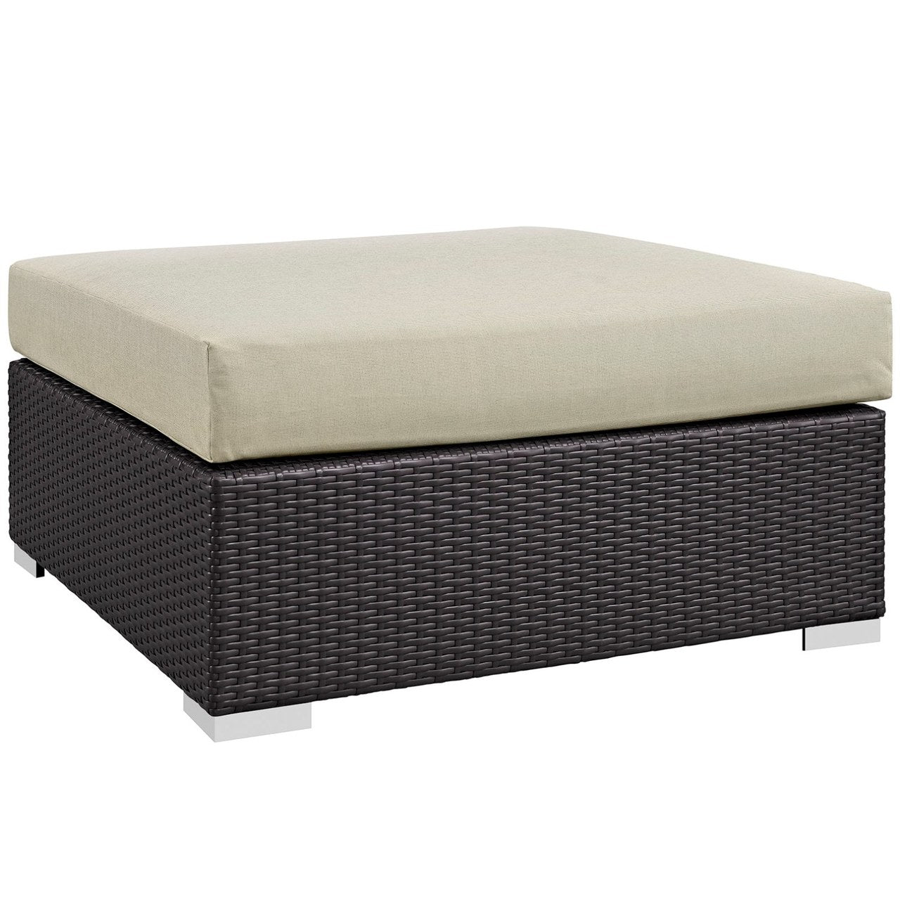 Convene Twelve PCS Outdoor Patio Sectional Set, Beige, Rattan 10421