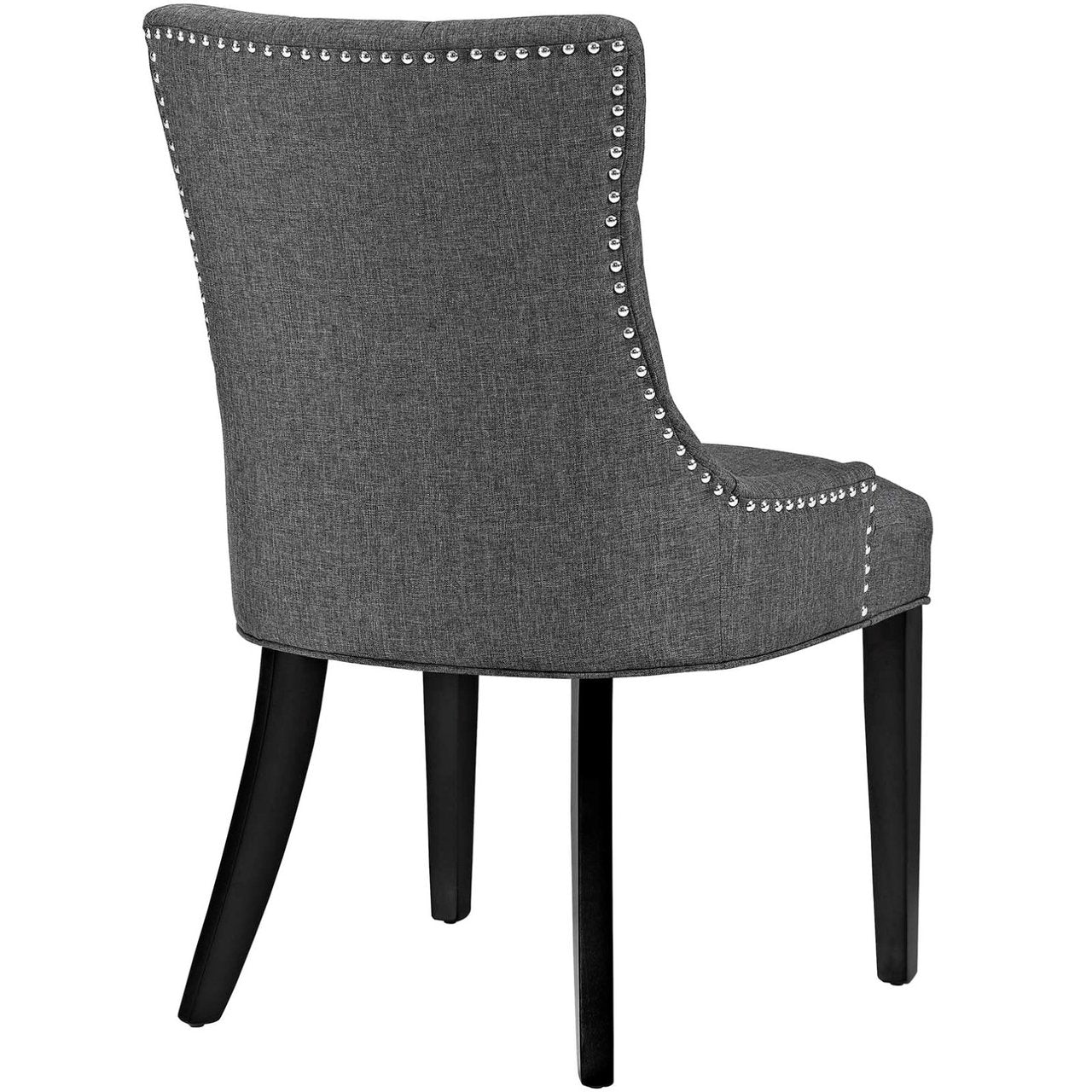 Regent Fabric Dining Chair, Grey, Fabric 10725