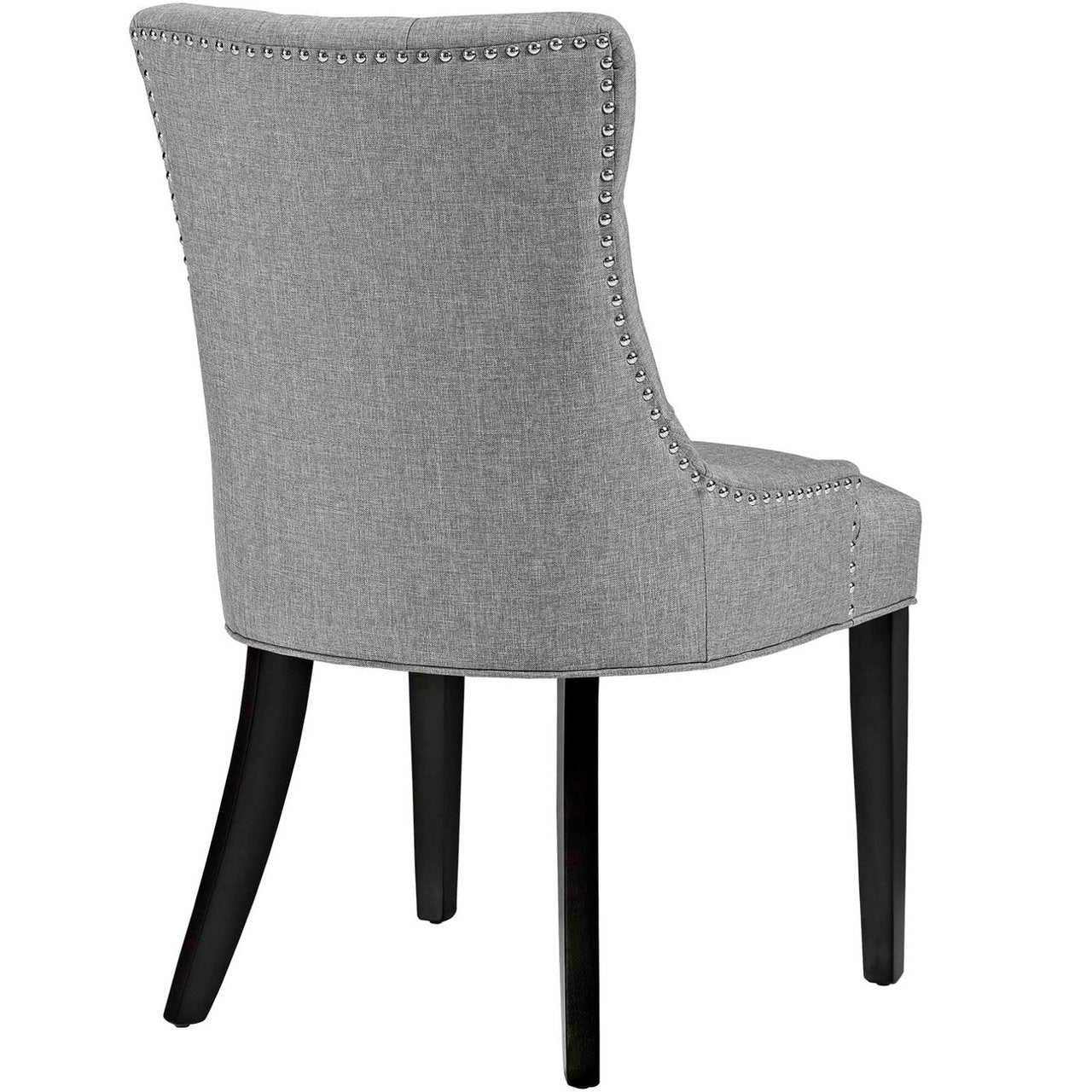 Regent Fabric Dining Chair, Grey, Fabric 10727