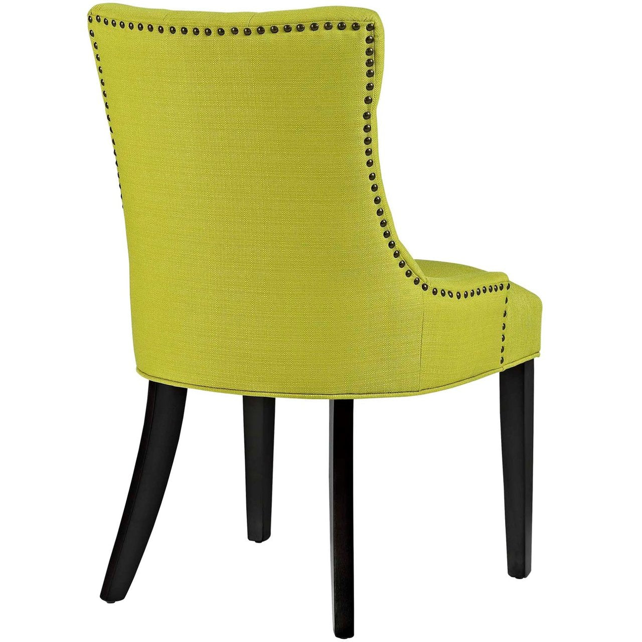 Regent Fabric Dining Chair, Green, Fabric 10730