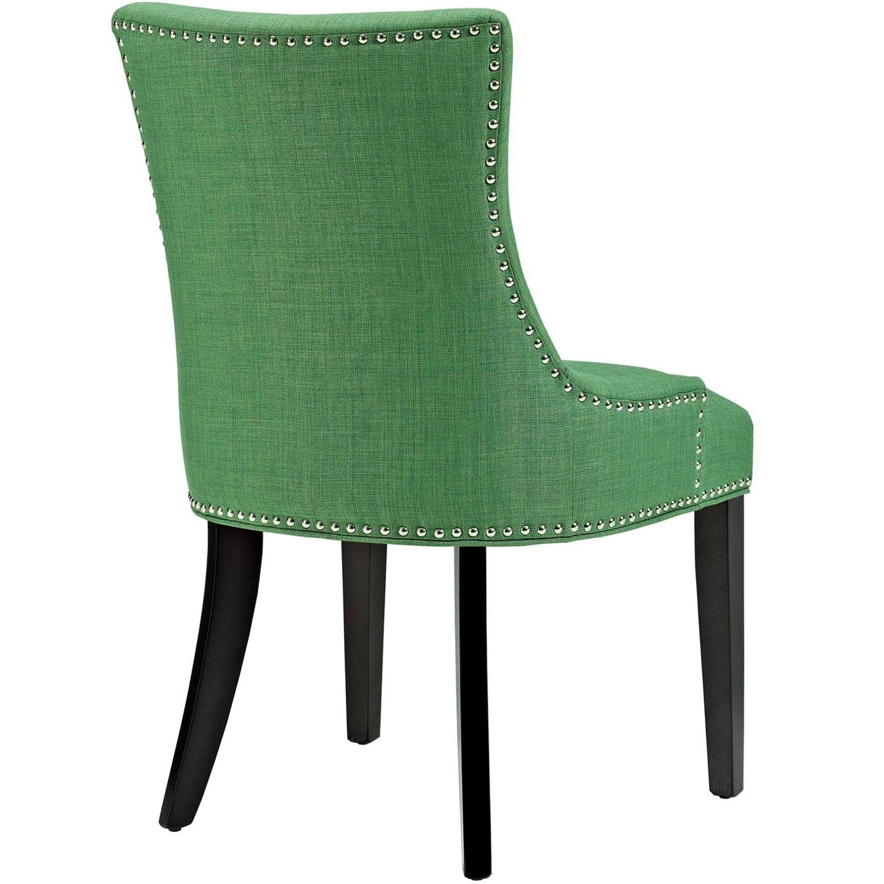 Marquis Fabric Dining Chair, Green, Fabric 10766