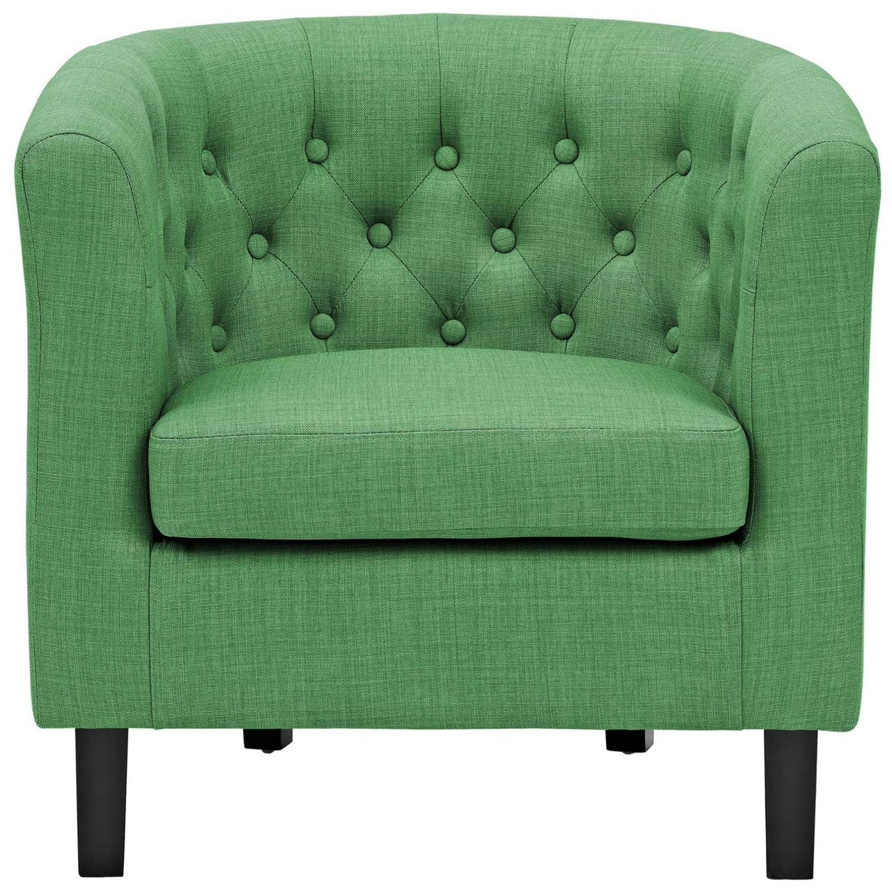 Prospect Upholstered Armchair, Green, Fabric 11519