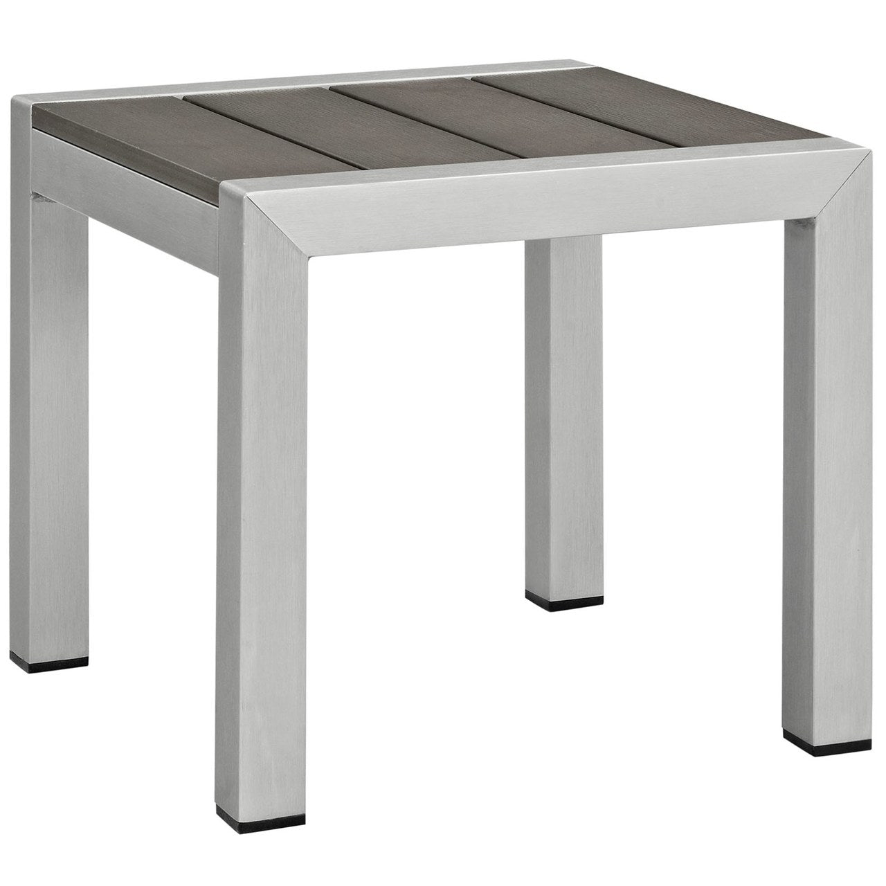 Shore Six PCS Outdoor Patio Aluminum Sectional Sofa Set, Beige, Metal 11570