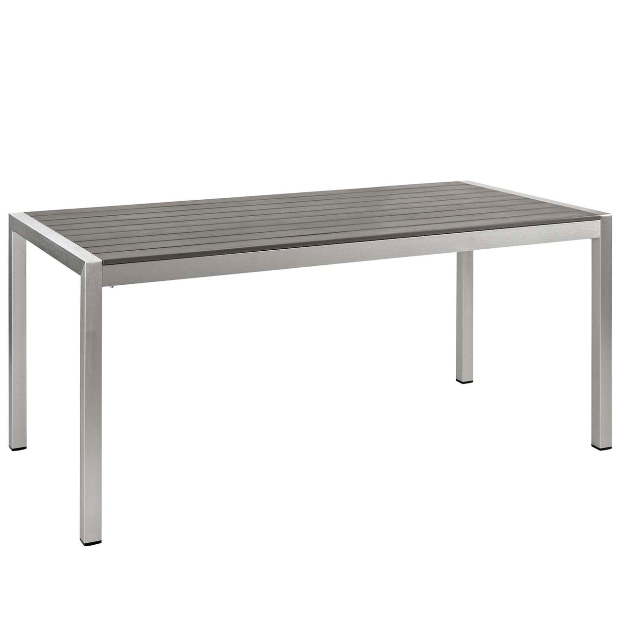 Shore Nine PCS Outdoor Patio Aluminum Dining Set, Black, Metal 11574