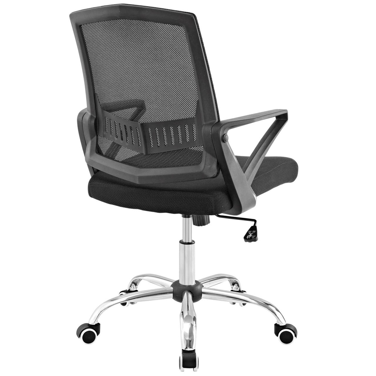 Proceed Mid Back Upholstered Fabric Office Chair, Black, Fabric 13153