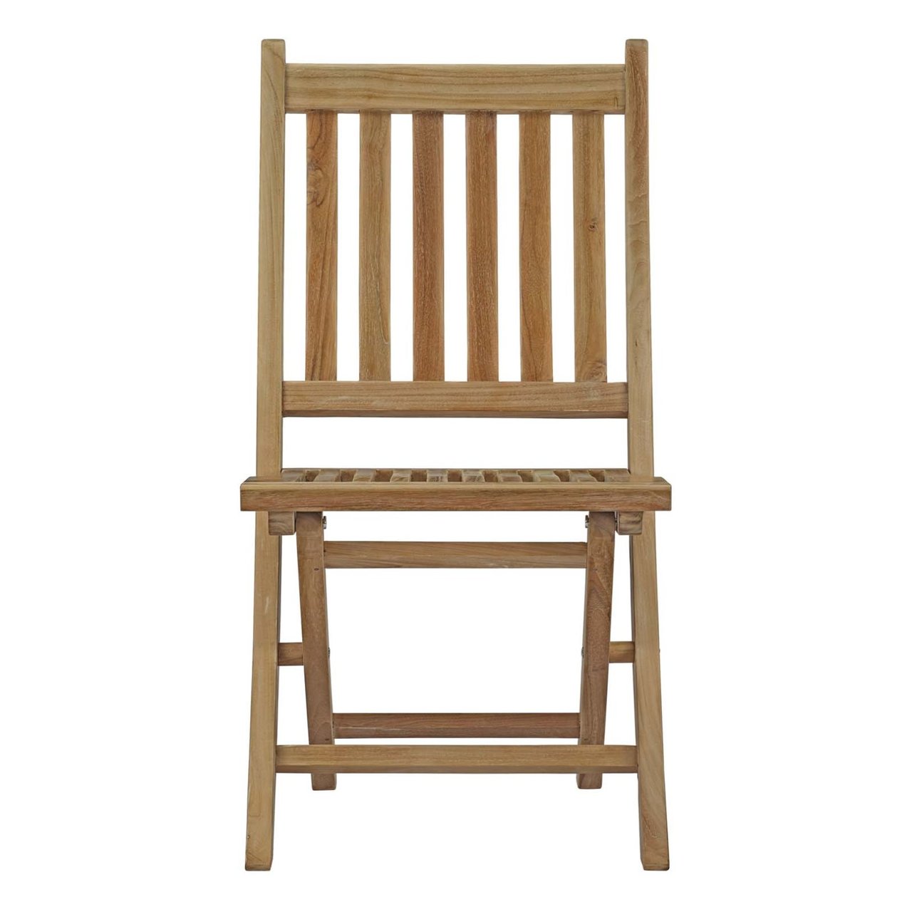 Marina Outdoor Patio Teak Folding Chair, Brown, Wood 11782