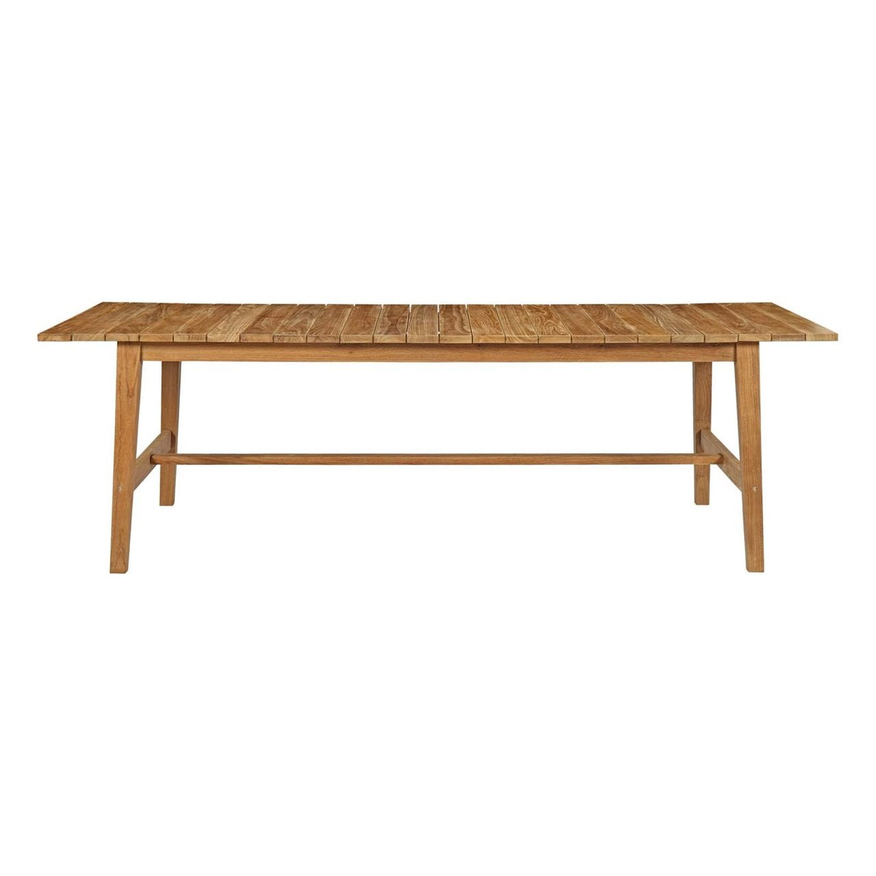 Dorset Outdoor Patio Teak Dining Table, Wood, Brown 13170