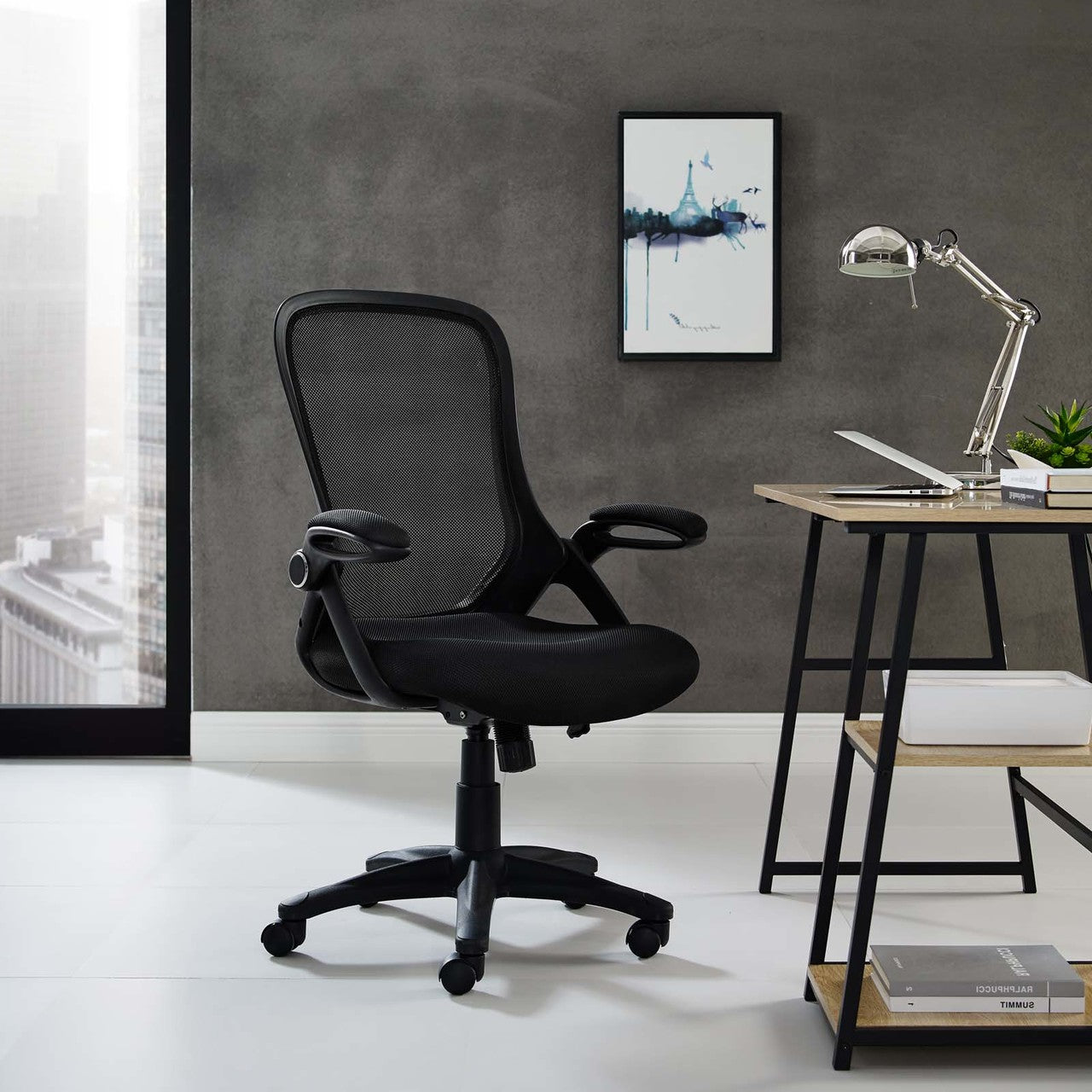 Assert Mesh Office Chair, Fabric, Black 15060