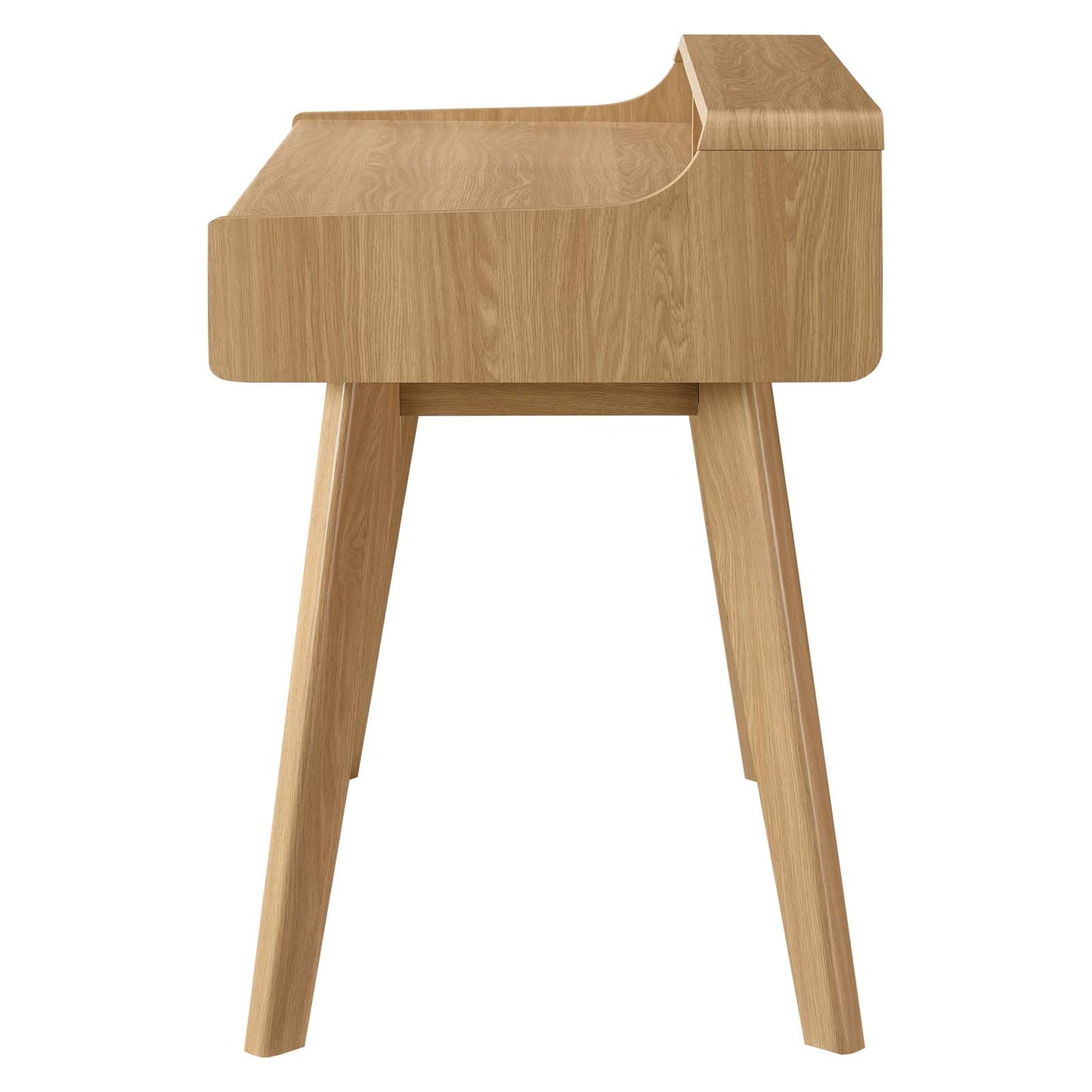 Render Writing Desk, Wood, Brown Oak, 18173