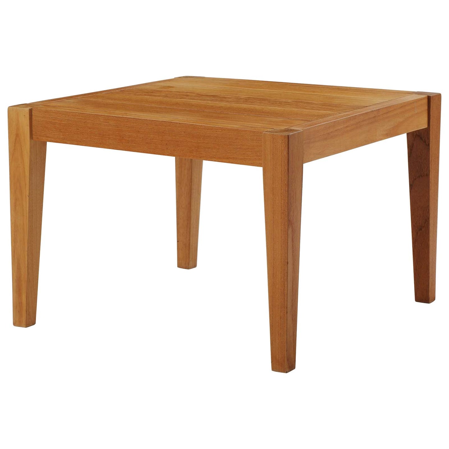 Northlake 3 Piece Outdoor Patio Premium Grade A Teak Wood Set, Wood, Natural White, 17877