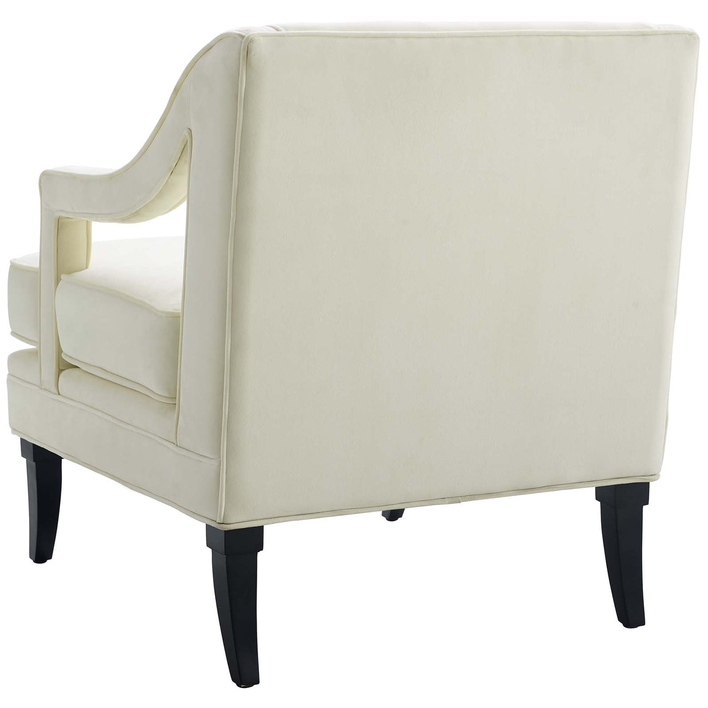 Concur Living Room Set Performance Velvet Set of 2, Velvet, Ivory White, 19043