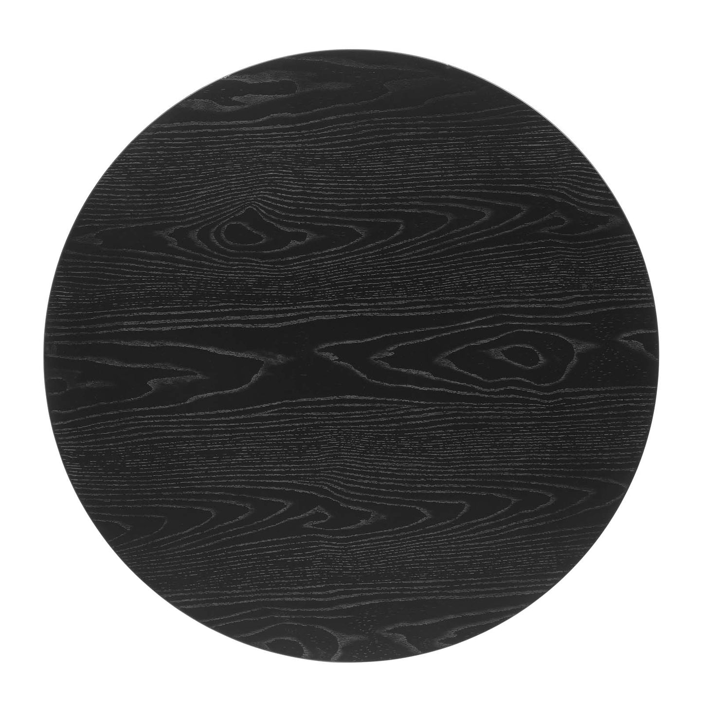 Vigor Round Coffee Table, Wood, Black, 19539