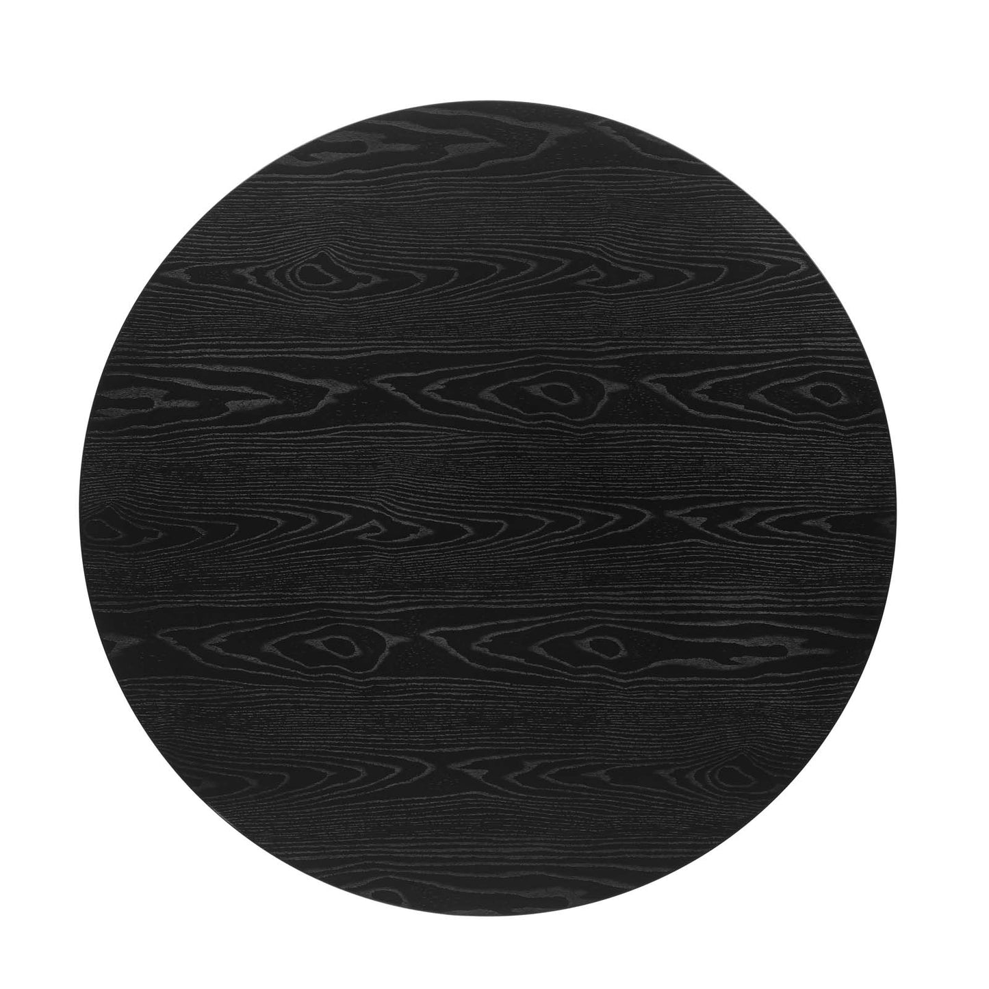 Vigor Round Dining Table, Wood, Black, 19543