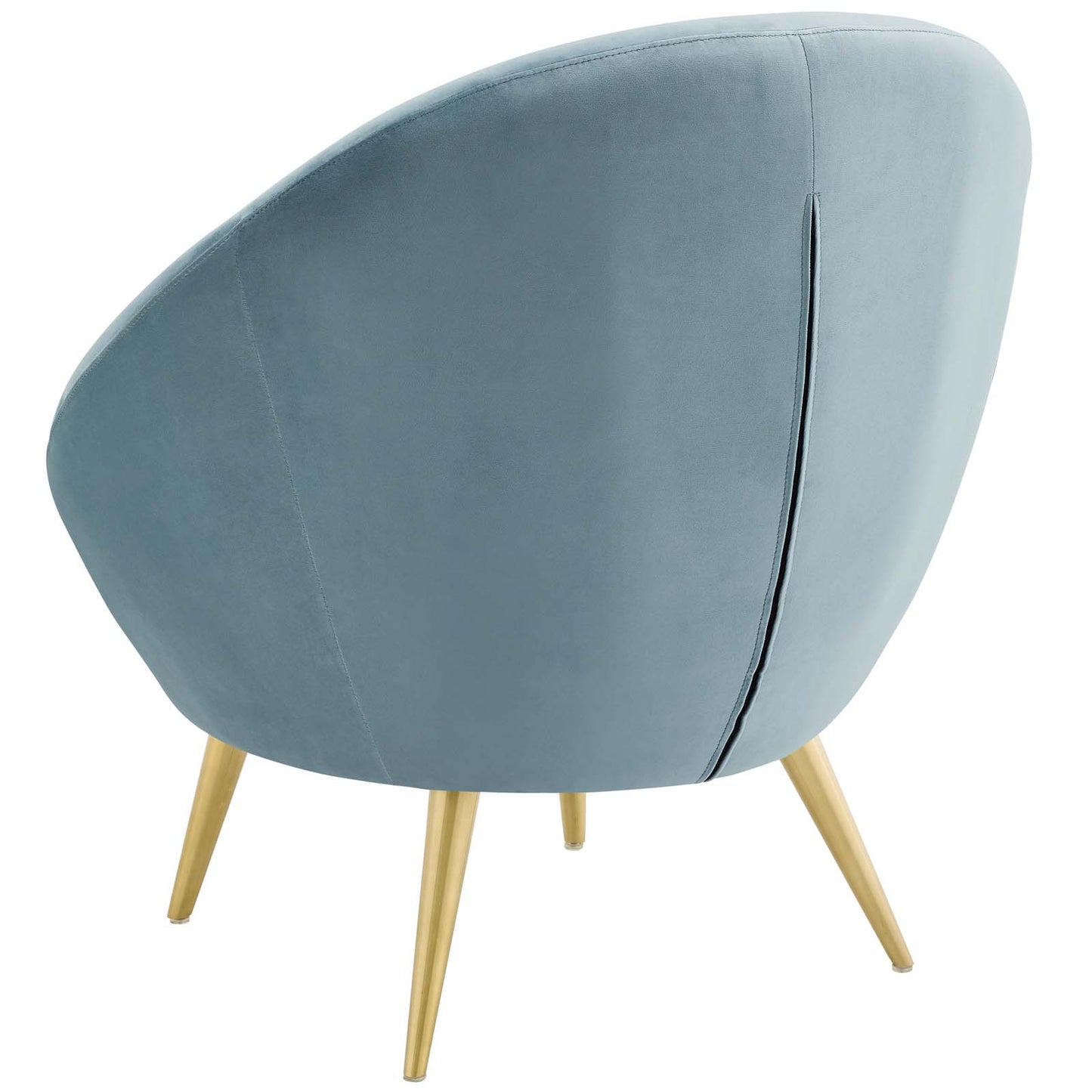 Circuit Accent Chair Performance Velvet Set of 2, Velvet, Metal Steel, Light Blue, 20099