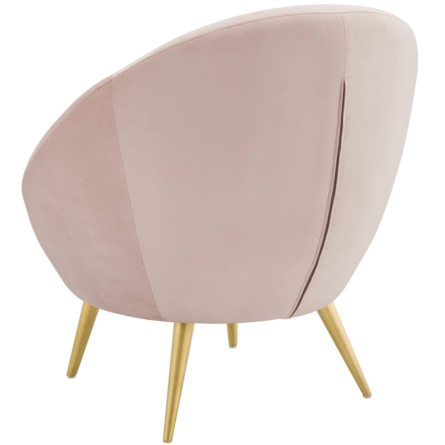 Circuit Accent Chair Performance Velvet Set of 2, Velvet, Metal Steel, Pink, 20100