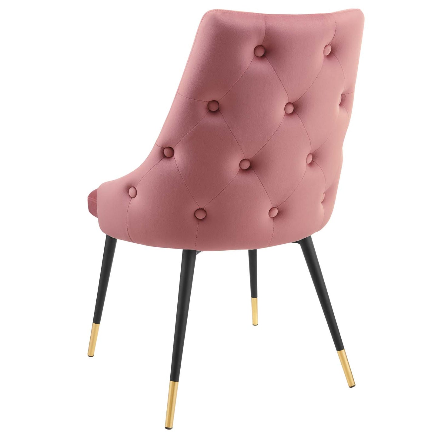 Adorn Dining Side Chair Performance Velvet Set of 2, Velvet, Pink, 20860